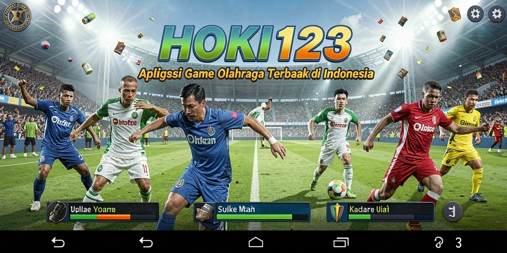 Screenshot HOKI123 menampilkan aksi seru dalam pertandingan olahraga.