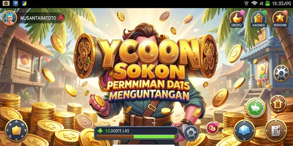 Tampilan gameplay NUSANTARATOTO yang menarik dan interaktif.
