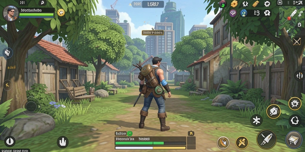 Tampilan gameplay PRG007 yang realistis dan menarik.