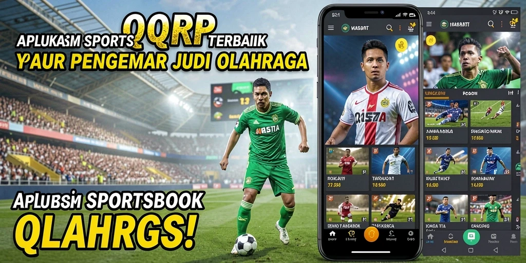 Screenshot gameplay QQRP menampilkan tampilan antarmuka sportsbook yang menarik.
