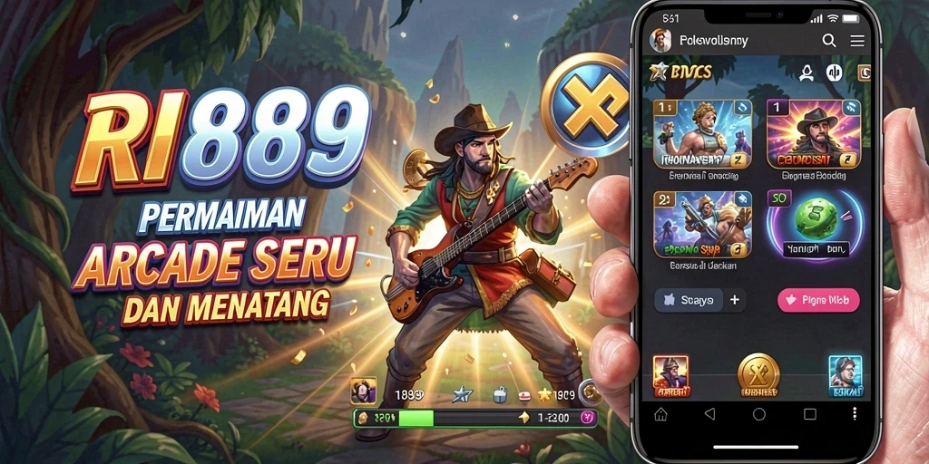 Tangkapan layar menunjukkan gameplay seru dan menantang dari RI889.