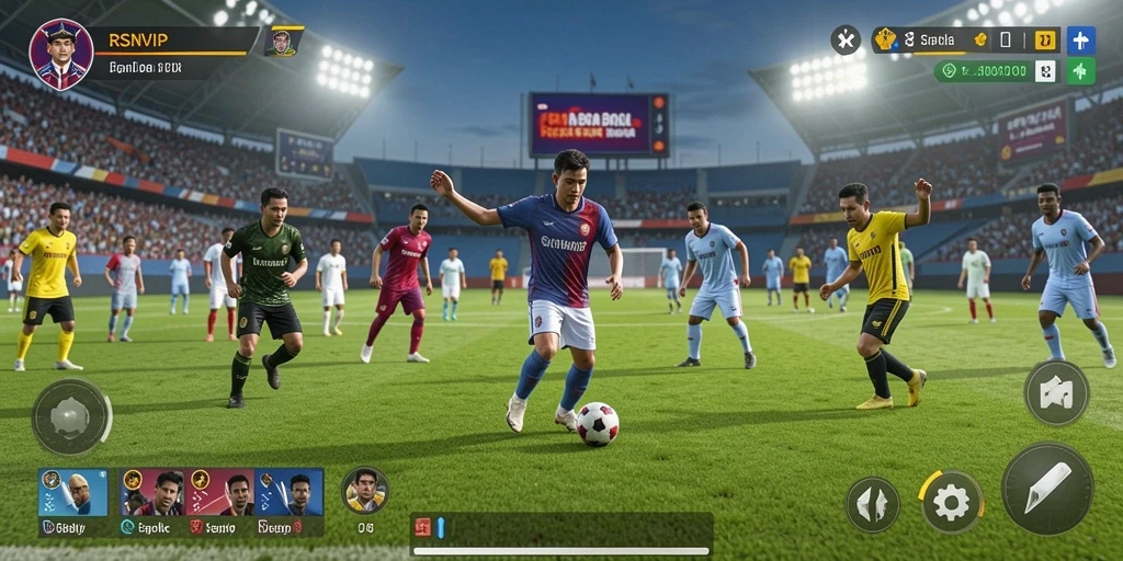 Tampilan gameplay RSNVIP yang menarik dan penuh aksi.