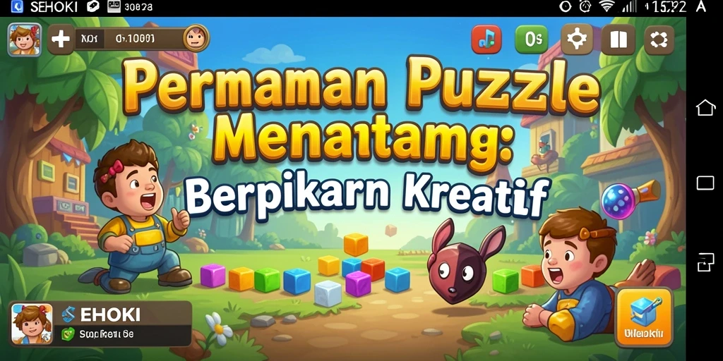Tampilan gameplay SEHOKI yang menarik dan interaktif.