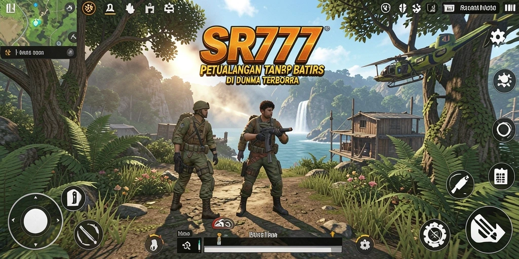 Gameplay SR777 yang menakjubkan dalam dunia terbuka.